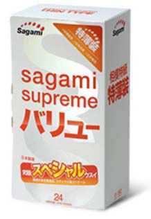 Ультратонкие презервативы Sagami Xtreme SUPERTHIN - 24 шт. - Sagami - купить с доставкой в Южно-Сахалинске