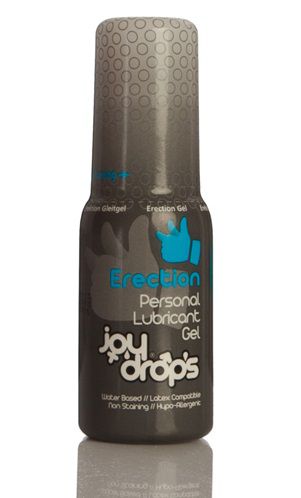 Возбуждающая мужская смазка JoyDrops Erection - 50 мл. - JoyDrops - купить с доставкой в Южно-Сахалинске