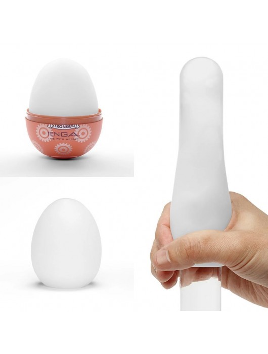 Мастурбатор-яйцо Tenga Egg Gear - Tenga - в Южно-Сахалинске купить с доставкой