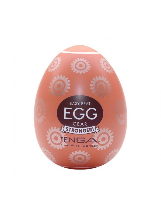 Мастурбатор-яйцо Tenga Egg Gear - Tenga - в Южно-Сахалинске купить с доставкой