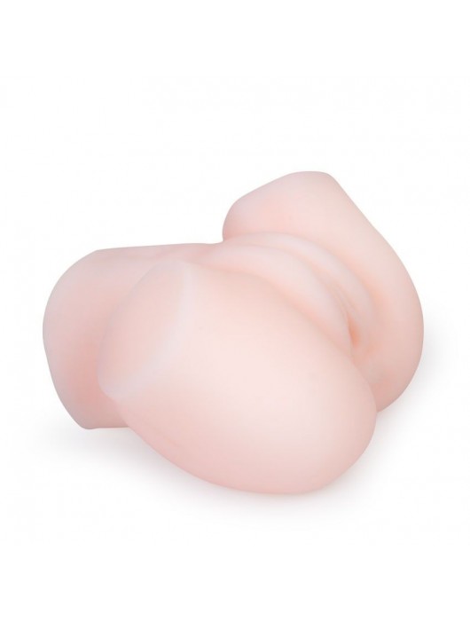Телесный мастурбатор-вагина с 2 функциональными отверстиями - Tokyo Style - в Южно-Сахалинске купить с доставкой