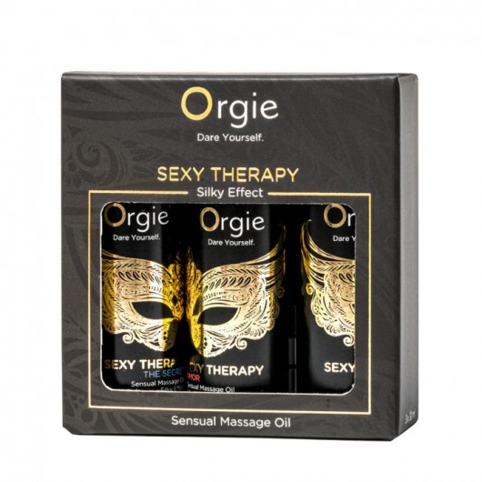 Набор массажных масел Sexy Therapy (3 флакона по 30 мл.) - ORGIE - купить с доставкой в Южно-Сахалинске