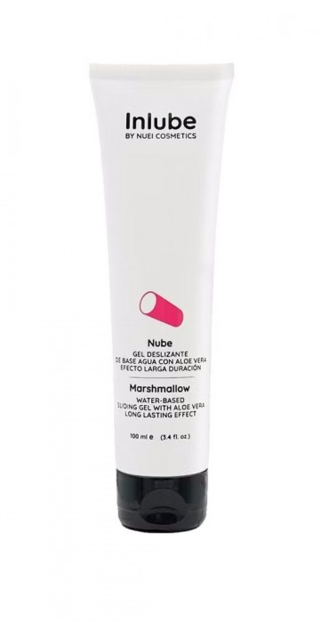 Лубрикант на водной основе Nuei Inlube с алоэ вера и ароматом маршмеллоу -100 мл. - Nuei cosmetics - купить с доставкой в Южно-Сахалинске