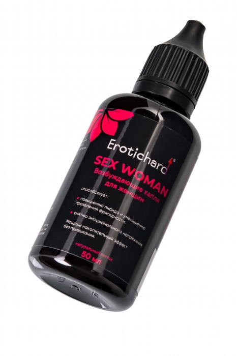 Капли для женщин Erotichard Sex Woman - 50 мл. - Erotic Hard - купить с доставкой в Южно-Сахалинске