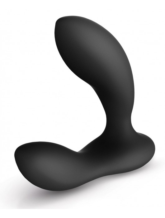 Чёрный перезаряжаемый стимулятор простаты Bruno Black - Lelo - в Южно-Сахалинске купить с доставкой