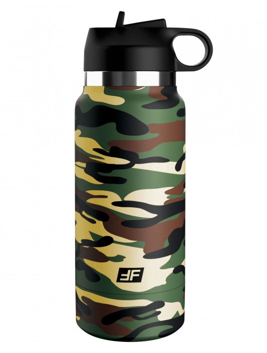 Мастурбатор в камуфляжной колбе Fap Flask - Pipedream - в Южно-Сахалинске купить с доставкой