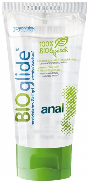 Лубрикант на водной основе BioGlide Anal - 80 мл. - Joy Division - купить с доставкой в Южно-Сахалинске