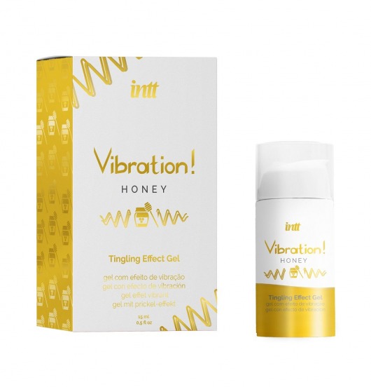 Жидкий вибратор Vibration Honey - 15 мл. - INTT - купить с доставкой в Южно-Сахалинске