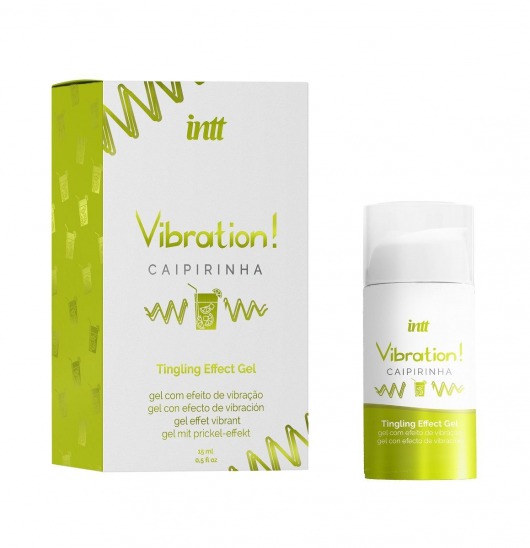 Жидкий вибратор Vibration Caipirinha - 15 мл. - INTT - купить с доставкой в Южно-Сахалинске