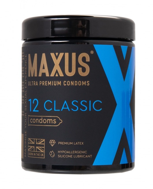 Классические презервативы MAXUS Classic - 12 шт. - Maxus - купить с доставкой в Южно-Сахалинске