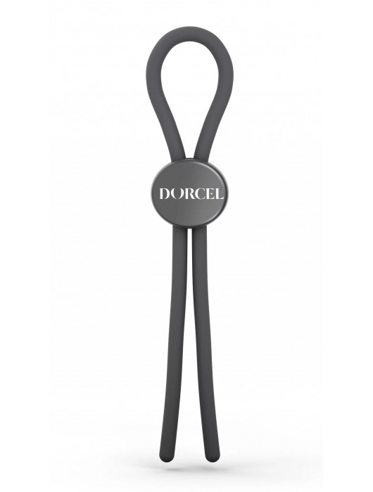 Серое эрекционное лассо на пенис Mr Dorcel - Dorcel - в Южно-Сахалинске купить с доставкой