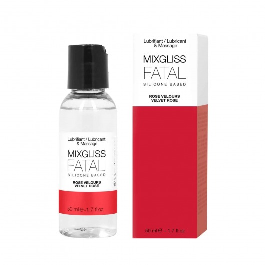 Силиконовый флюид с ароматом розы Mixgliss Fatal Velvet Rose - 50 мл. - Mixgliss - купить с доставкой в Южно-Сахалинске