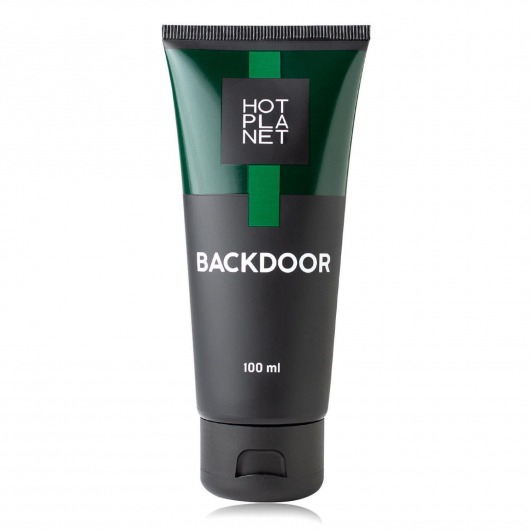 Анальный лубрикант на силиконовой основе Backdoor - 100 мл. - HOT planet - купить с доставкой в Южно-Сахалинске