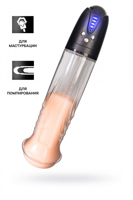 Автоматическая помпа для пениса Thorin - Sexus - в Южно-Сахалинске купить с доставкой