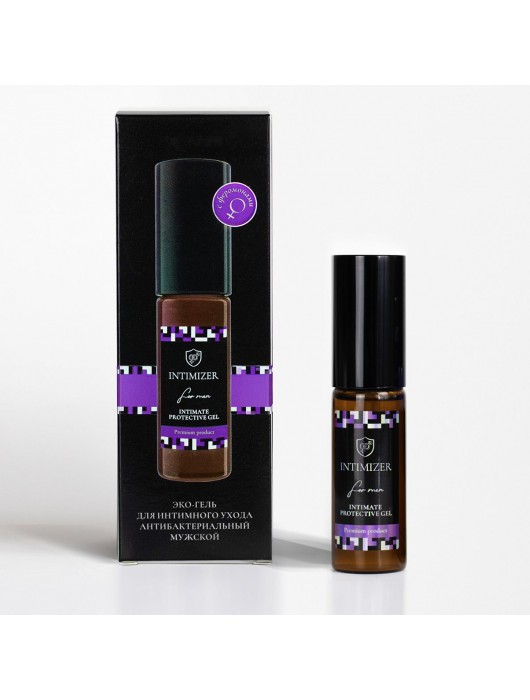 Мужской антибактериальный эко-гель для интимного ухода Intimizer - 20 мл. - Intimizer - купить с доставкой в Южно-Сахалинске