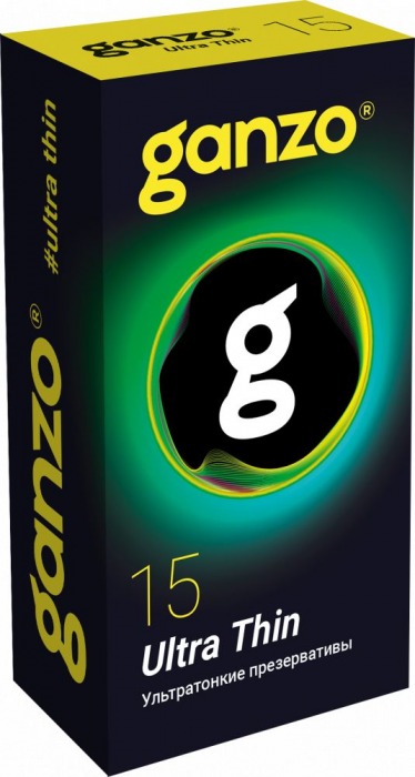 Прозрачные ультратонкие презервативы Ganzo Ultra thin - 15 шт. - Ganzo - купить с доставкой в Южно-Сахалинске