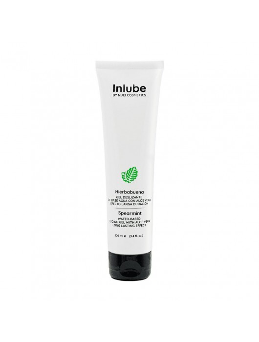 Водный лубрикант Nuei Inlube с алоэ вера и ароматом мяты - 100 мл. - Nuei cosmetics - купить с доставкой в Южно-Сахалинске