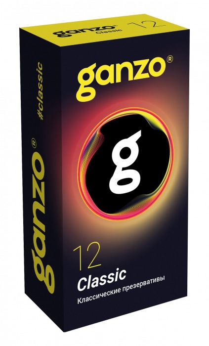 Классические презервативы с обильной смазкой Ganzo Classic - 12 шт. - Ganzo - купить с доставкой в Южно-Сахалинске