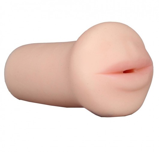 Нежный мастурбатор-ротик REALSTUFF 5INCH MASTURBATOR BJ - Dream Toys - в Южно-Сахалинске купить с доставкой