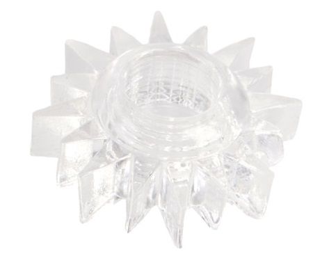 Прозрачное гелевое эрекционное кольцо-солнце - Toyfa Basic - в Южно-Сахалинске купить с доставкой