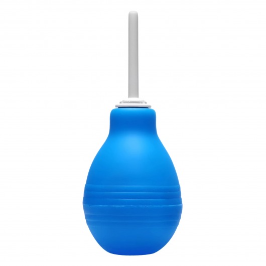 Анальный душ Enema Bulb Blue - XR Brands - купить с доставкой в Южно-Сахалинске