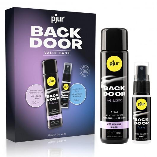 Набор для анального секса pjur Back Door Value Pack - Pjur - купить с доставкой в Южно-Сахалинске