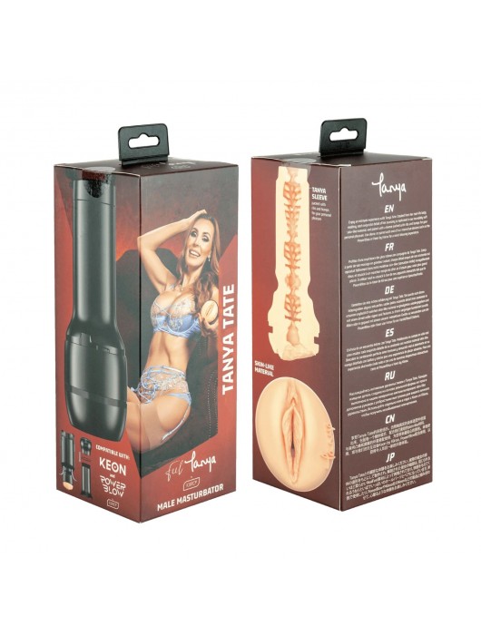 Мастурбатор-вагина FeelTanya Stroker - Kiiroo - в Южно-Сахалинске купить с доставкой