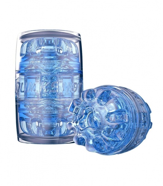 Мастурбатор Fleshlight Quickshot Turbo Blue Ice - Fleshlight - в Южно-Сахалинске купить с доставкой