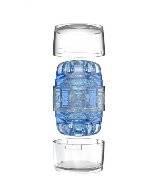 Мастурбатор Fleshlight Quickshot Turbo Blue Ice - Fleshlight - в Южно-Сахалинске купить с доставкой