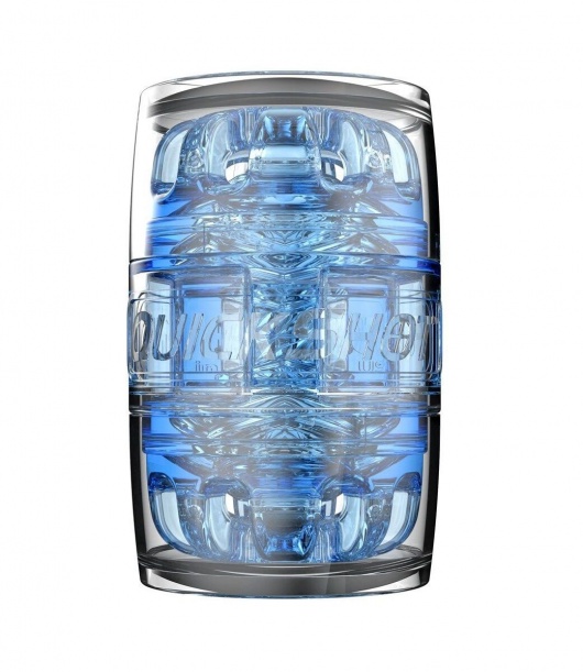 Мастурбатор Fleshlight Quickshot Turbo Blue Ice - Fleshlight - в Южно-Сахалинске купить с доставкой