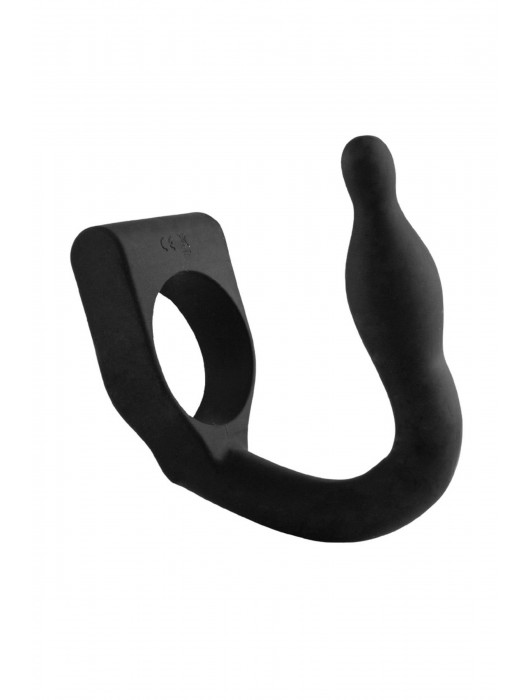 Эрекционное кольцо с вибровтулкой Discovery - MALESATION - в Южно-Сахалинске купить с доставкой