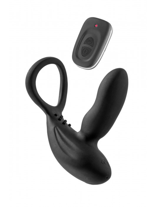 Стимулятор простаты с эрекционным кольцом Love Rider - MALESATION - в Южно-Сахалинске купить с доставкой