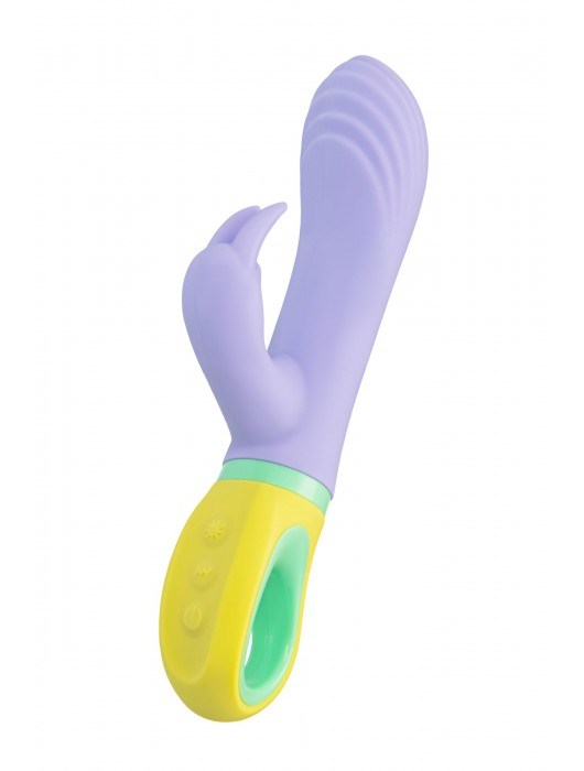 Сиреневый вибратор-кролик Wisteria - 18,5 см. - ToyFa