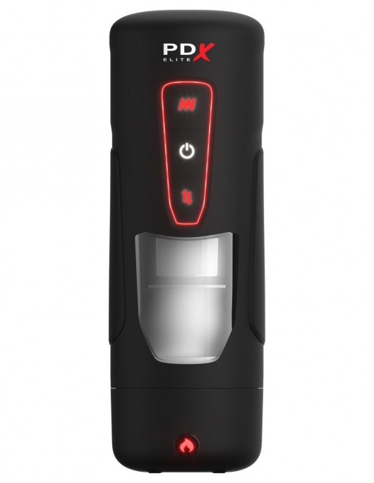 Автоматический мастурбатор с функцией нагрева Milk Me Hotter - Pipedream - в Южно-Сахалинске купить с доставкой