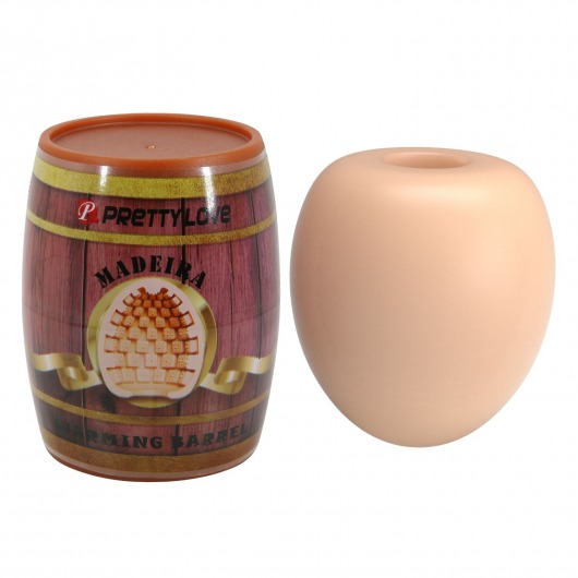 Мастурбатор в футляре-бочке Charming Barrel Madeira - Baile - в Южно-Сахалинске купить с доставкой