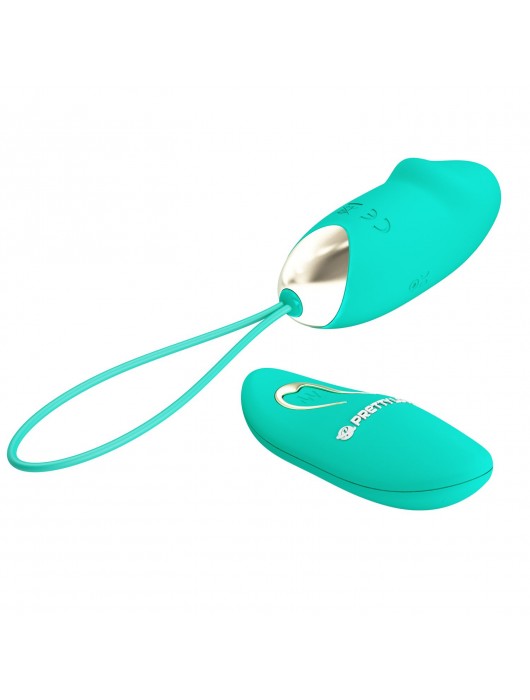 Зеленое виброяйцо Julia с пультом ДУ - Baile