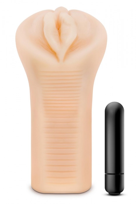 Мастурбатор-вагина Soft   Wet Veronika Realistic Beige Masturbator - Blush Novelties - в Южно-Сахалинске купить с доставкой