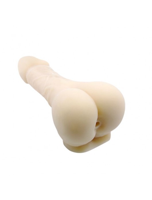 Мастурбатор-насадка Bigger Man - 21,5 см. - Baile - в Южно-Сахалинске купить с доставкой