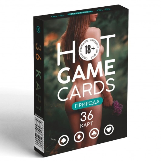 Игральные карты Hot Game Cards «Природа» - Сима-Ленд - купить с доставкой в Южно-Сахалинске