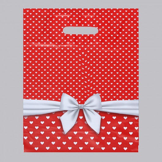 Пакет «Скарлетт» с вырубной ручкой (30х38 см) - Сима-Ленд - купить с доставкой в Южно-Сахалинске