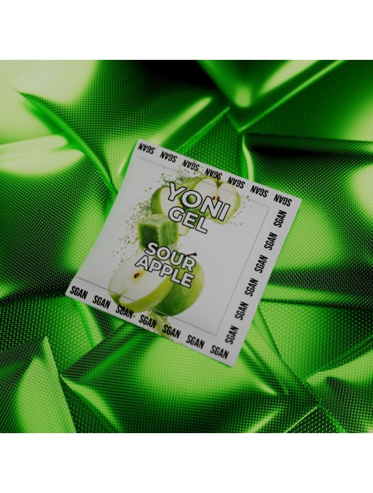 Саше лубриканта для орального секса SGAN со вкусом кислого яблока - 5 мл. - SGAN - купить с доставкой в Южно-Сахалинске