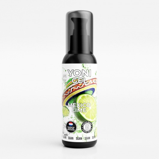 Лубрикант для орального секса SGAN со вкусом мексиканского лайма - 100 мл. - SGAN - купить с доставкой в Южно-Сахалинске