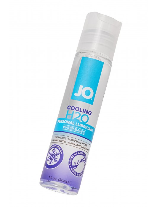 Охлаждающий лубрикант на водной основе JO H2O COOLING - 30 мл. - System JO - купить с доставкой в Южно-Сахалинске