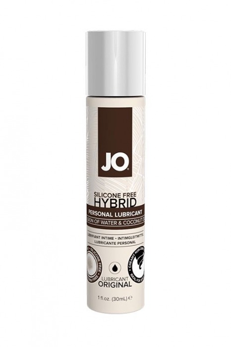 Водно-масляный лубрикант JO Silicon free Hybrid Lubricant ORIGINAL- 30 мл. - System JO - купить с доставкой в Южно-Сахалинске