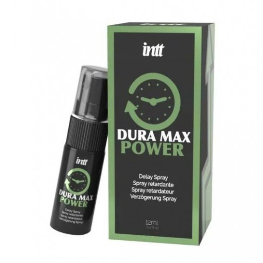 Пролонгирующий спрей Dura Max - 12 мл. - INTT - купить с доставкой в Южно-Сахалинске