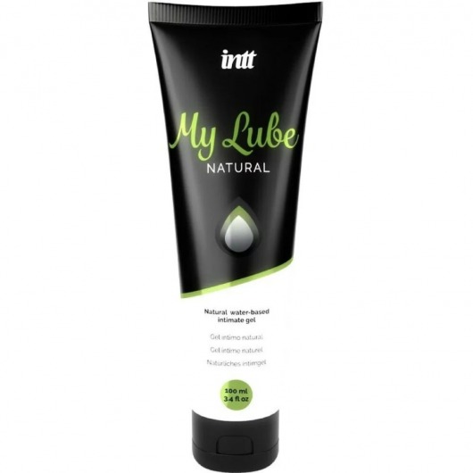 Увлажняющий гель-лубрикант на водной основе  для тела My Lube Natural - 100 мл. - INTT - купить с доставкой в Южно-Сахалинске