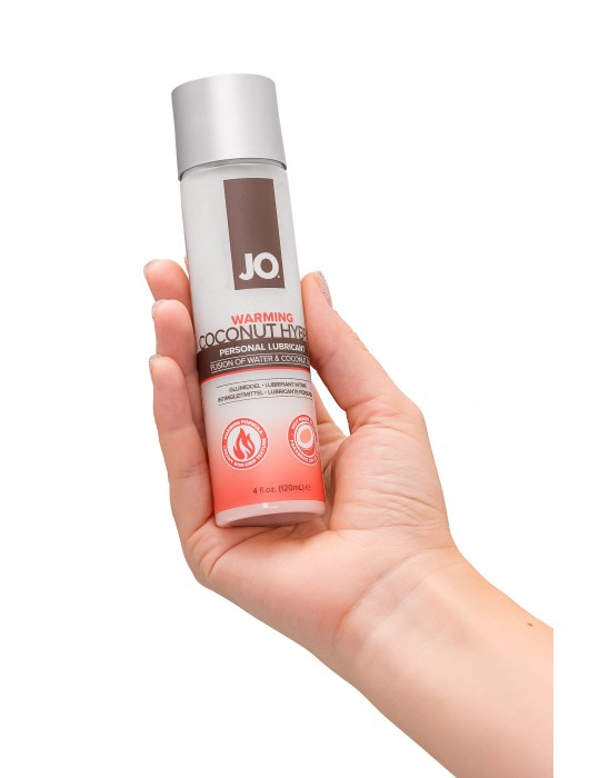 Водно-масляный лубрикант с разогревающим эффектом Hybrid Lubricant WARMING - 120 мл. - System JO - купить с доставкой в Южно-Сахалинске