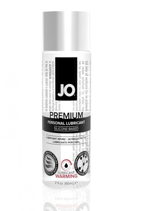 Возбуждающий лубрикант на силиконовой основе JO Personal Premium Lubricant  Warming - 60 мл. - System JO - купить с доставкой в Южно-Сахалинске