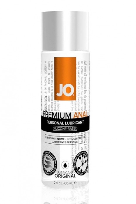 Анальный лубрикант на силиконовой основе JO Anal Premium - 60 мл. - System JO - купить с доставкой в Южно-Сахалинске