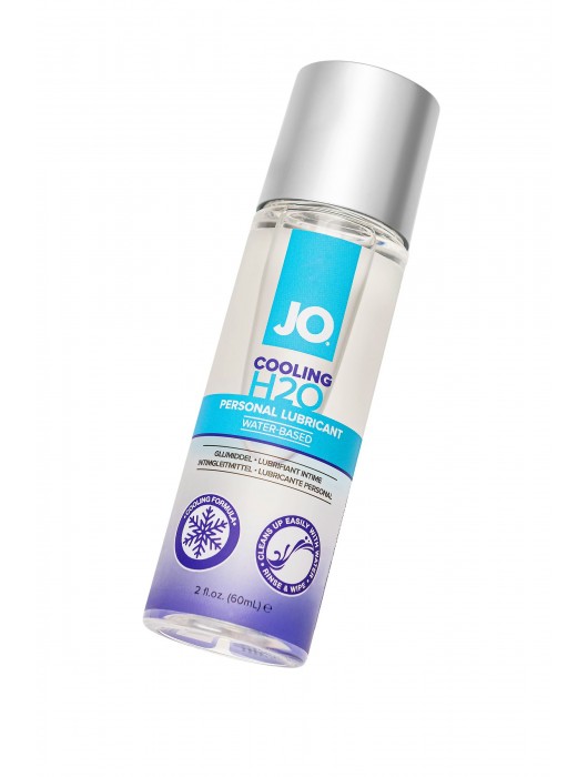 Охлаждающий лубрикант на водной основе JO Personal Lubricant H2O COOLING - 60 мл. - System JO - купить с доставкой в Южно-Сахалинске